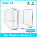 low price chain link rolling galvanized steel designer dog house